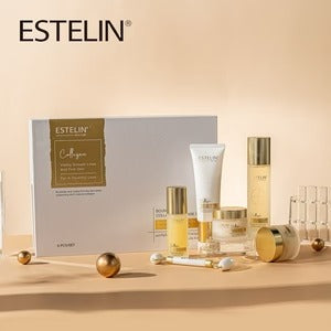 Estelin Bouncy & Firm Collagen Face Care Set– Bouncy & Firm Anti-Aging Face Care Kit for Hydrated Glowing Skin