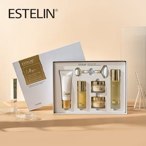 Estelin Bouncy & Firm Collagen Face Care Set– Bouncy & Firm Anti-Aging Face Care Kit for Hydrated Glowing Skin